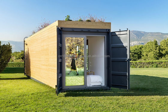 Galvanized Steel Bending Steel Frame 20ft Expandable Homes Prefab Houses Luxury Container House for Chinese Design Style
