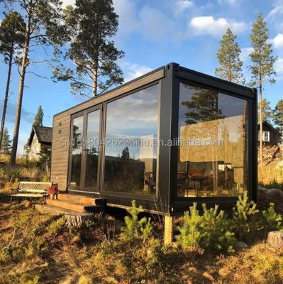 OEM 20ft Multi Functional Luxury Flat Pack Container House Home with 50/75/100mm Wave Sandwich Panel Wall