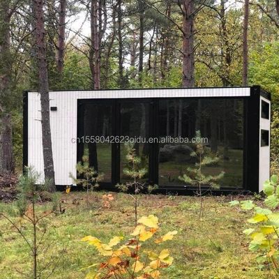 OEM 20ft Multi Functional Luxury Flat Pack Container House Home with 50/75/100mm Wave Sandwich Panel Wall