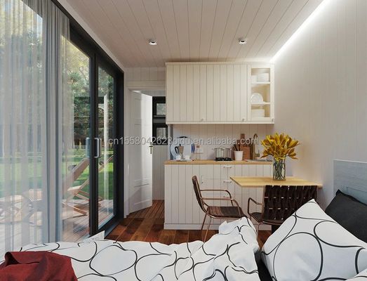 OEM 20ft Multi Functional Luxury Flat Pack Container House Home with 50/75/100mm Wave Sandwich Panel Wall