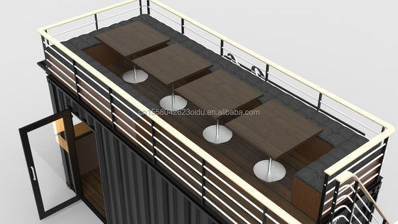 2022 OEM 20ft Flat Pack Ready To Living Container House Made Of Aluminum Alloy Windows And Galvanized Steel Bending 180g