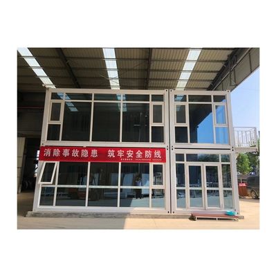 Modern Design 20ft Container Mobile House for Temporary Construction Site Migrant Workers' Living Quarters Solution