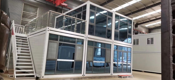 Modern Design 20ft Container Mobile House for Temporary Construction Site Migrant Workers' Living Quarters Solution