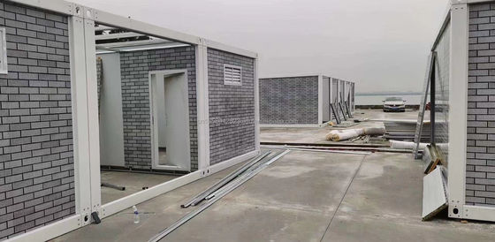 Modern Design 20ft Container Mobile House for Temporary Construction Site Migrant Workers' Living Quarters Solution