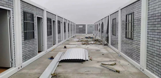 Modern Design 20ft Container Mobile House for Temporary Construction Site Migrant Workers' Living Quarters Solution