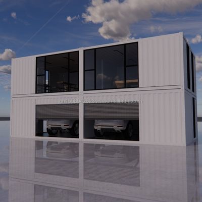 Customizable Flat Package Prefabricated House with Modern Design Style and Aluminum Alloy Windows